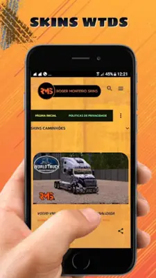 Skins World Truck - RMS android App screenshot 1